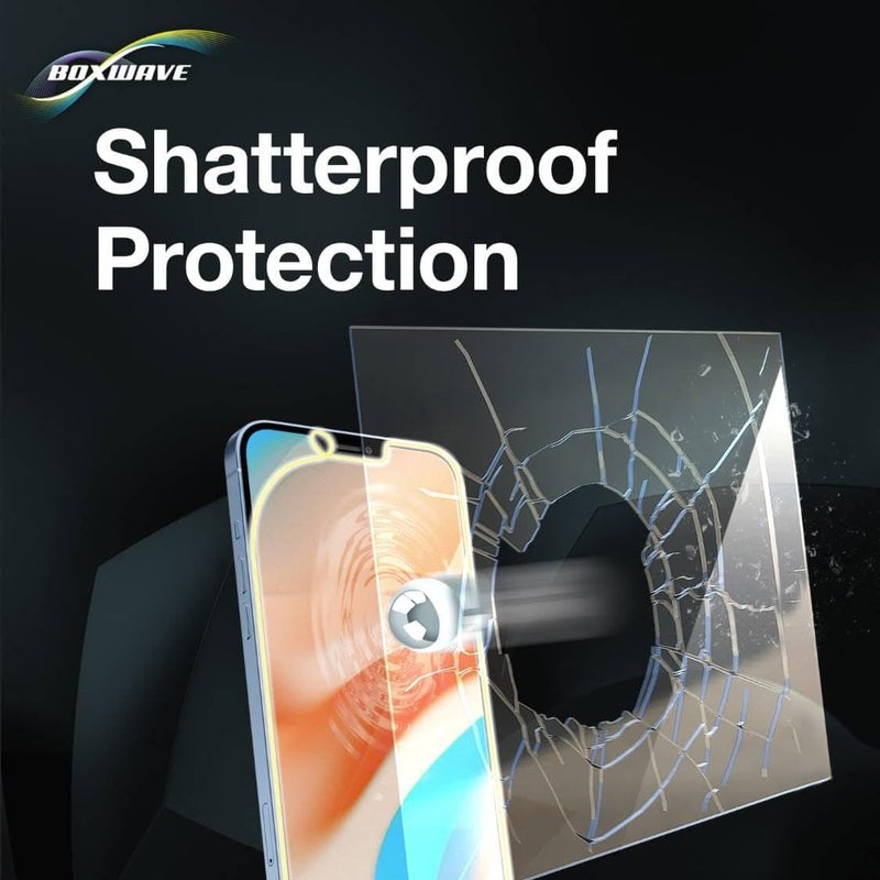 BoxWave Screen Protector Compatible with JVC KW-M780BT (6.8 in) - ClearTouch Anti-Glare ToughShield 9H (2-Pack), Anti-Glare 9H Tough Flexible Film Screen Protector - Image 4